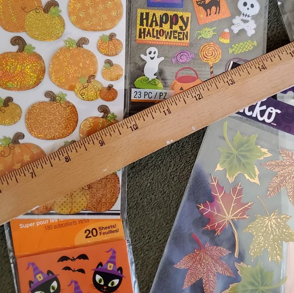 20+ Packs Fall Halloween Sticker Lot - Picture 12 of 17